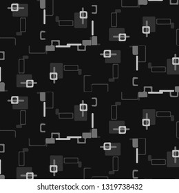 Halftone monochrome texture background. Abstract vintage black and white vector illustration Texture