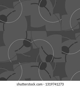 Halftone monochrome texture background. Abstract vintage black and white vector illustration Texture