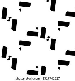 Halftone monochrome texture background. Abstract vintage black and white vector illustration Texture