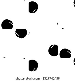 Halftone monochrome texture background. Abstract vintage black and white vector illustration Texture