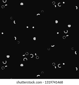 Halftone monochrome texture background. Abstract vintage black and white vector illustration Texture