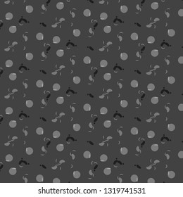 Halftone monochrome texture background. Abstract vintage black and white vector illustration Texture
