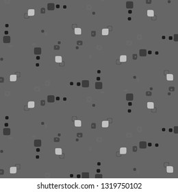 Halftone monochrome texture background. Abstract vintage black and white vector illustration Texture