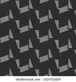 Halftone monochrome texture background. Abstract vintage black and white vector illustration Texture