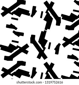 Halftone monochrome texture background. Abstract vintage black and white vector illustration Texture