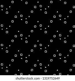 Halftone monochrome texture background. Abstract vintage black and white vector illustration Texture