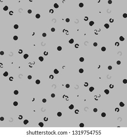 Halftone monochrome texture background. Abstract vintage black and white vector illustration Texture