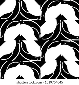 Halftone monochrome texture background. Abstract vintage black and white vector illustration Texture