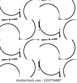 Halftone monochrome texture background. Abstract vintage black and white vector illustration Texture