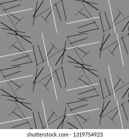 Halftone monochrome texture background. Abstract vintage black and white vector illustration Texture