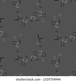 Halftone monochrome texture background. Abstract vintage black and white vector illustration Texture