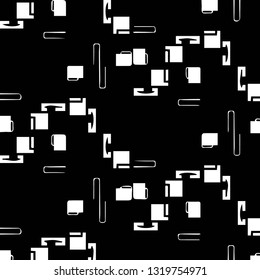 Halftone monochrome texture background. Abstract vintage black and white vector illustration Texture