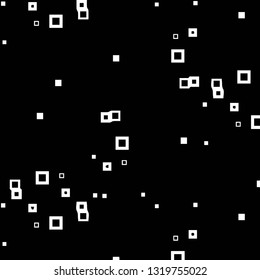 Halftone monochrome texture background. Abstract vintage black and white vector illustration Texture