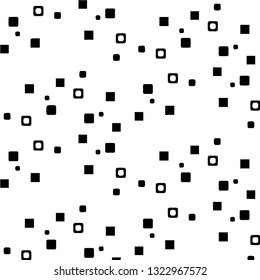 Halftone monochrome texture background. Abstract vintage black and white vector illustration Texture
