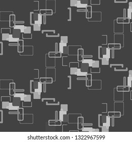 Halftone monochrome texture background. Abstract vintage black and white vector illustration Texture