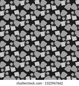 Halftone monochrome texture background. Abstract vintage black and white vector illustration Texture