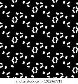 Halftone monochrome texture background. Abstract vintage black and white vector illustration Texture