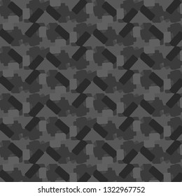 Halftone monochrome texture background. Abstract vintage black and white vector illustration Texture