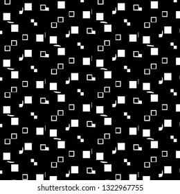 Halftone monochrome texture background. Abstract vintage black and white vector illustration Texture