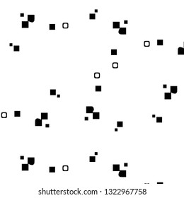 Halftone monochrome texture background. Abstract vintage black and white vector illustration Texture