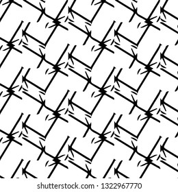 Halftone monochrome texture background. Abstract vintage black and white vector illustration Texture