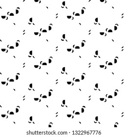 Halftone monochrome texture background. Abstract vintage black and white vector illustration Texture