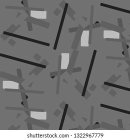 Halftone monochrome texture background. Abstract vintage black and white vector illustration Texture