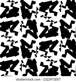 Halftone monochrome texture background. Abstract vintage black and white vector illustration Texture