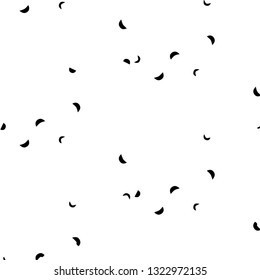 Halftone monochrome texture background. Abstract vintage black and white vector illustration Texture