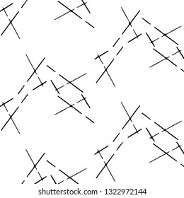 Halftone monochrome texture background. Abstract vintage black and white vector illustration Texture