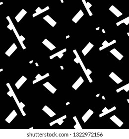 Halftone monochrome texture background. Abstract vintage black and white vector illustration Texture