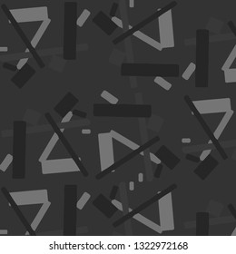 Halftone monochrome texture background. Abstract vintage black and white vector illustration Texture