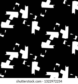 Halftone monochrome texture background. Abstract vintage black and white vector illustration Texture