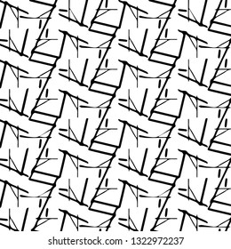 Halftone monochrome texture background. Abstract vintage black and white vector illustration Texture