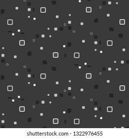 Halftone monochrome texture background. Abstract vintage black and white vector illustration Texture