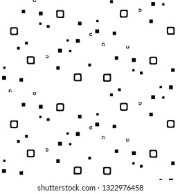 Halftone monochrome texture background. Abstract vintage black and white vector illustration Texture