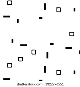 Halftone monochrome texture background. Abstract vintage black and white vector illustration Texture