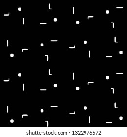 Halftone monochrome texture background. Abstract vintage black and white vector illustration Texture