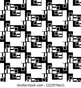 Halftone monochrome texture background. Abstract vintage black and white vector illustration Texture