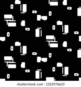 Halftone monochrome texture background. Abstract vintage black and white vector illustration Texture