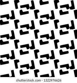 Halftone monochrome texture background. Abstract vintage black and white vector illustration Texture