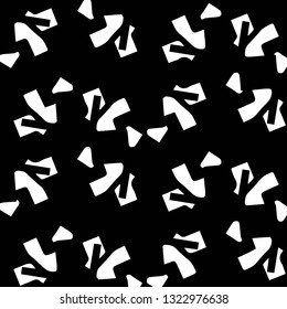 Halftone monochrome texture background. Abstract vintage black and white vector illustration Texture