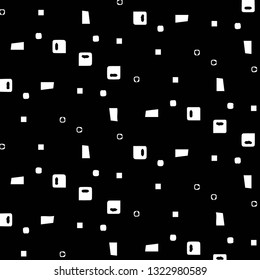 Halftone monochrome texture background. Abstract vintage black and white vector illustration Texture