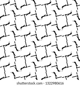 Halftone monochrome texture background. Abstract vintage black and white vector illustration Texture