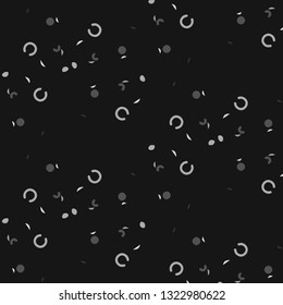 Halftone monochrome texture background. Abstract vintage black and white vector illustration Texture
