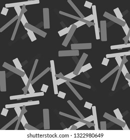 Halftone monochrome texture background. Abstract vintage black and white vector illustration Texture