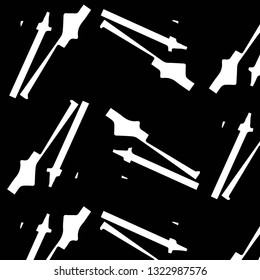 Halftone monochrome texture background. Abstract vintage black and white vector illustration Texture