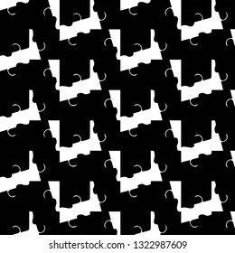 Halftone monochrome texture background. Abstract vintage black and white vector illustration Texture