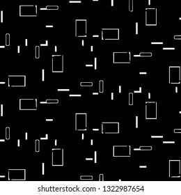 Halftone monochrome texture background. Abstract vintage black and white vector illustration Texture