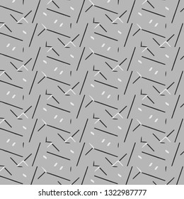 Halftone monochrome texture background. Abstract vintage black and white vector illustration Texture